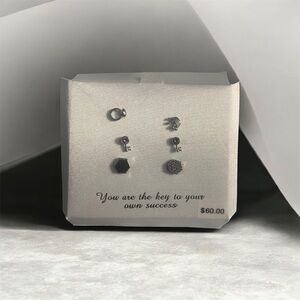 Silver Earring Set
3 pair
NWT
Swarovski